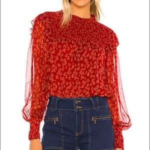 Free People Roma Blouse Size Large